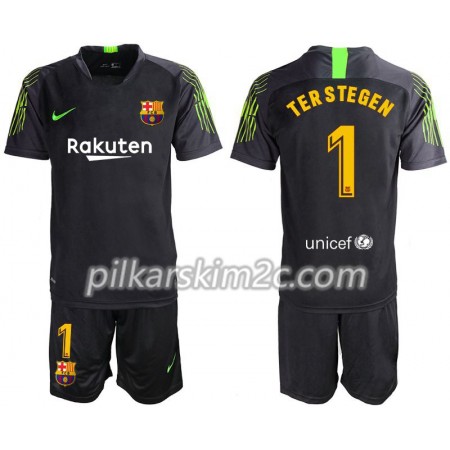 Koszulka FC Barcelona TER STEGEN 1 Bramkarskie Dziecięca Precz 2019-2020 - Koszulki Piłkarskie